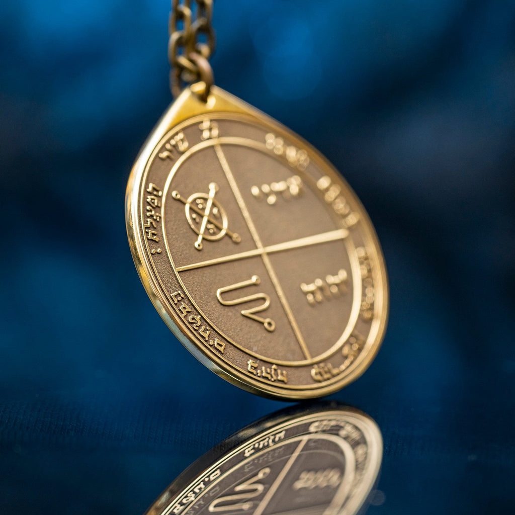 The Third Pentacle of Jupiter pendant Solomon kabbalah amulet talisman seal goetia occult magic lemegeton