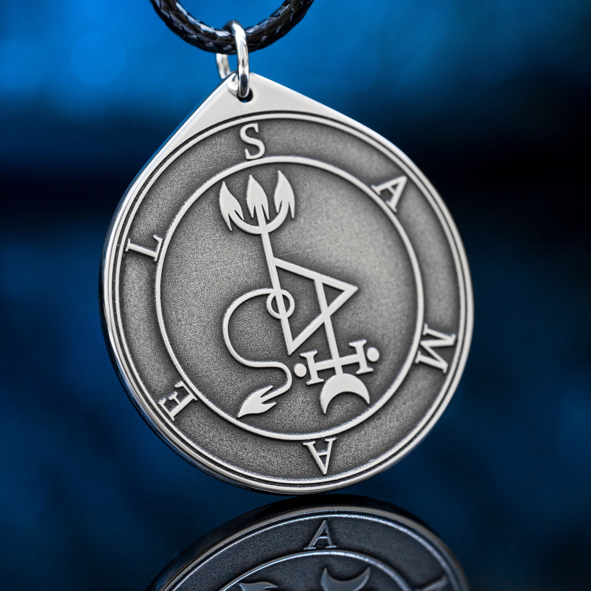 Samael "Poison of God" Pendant: Oriens Sacred Geometry Solomon Seal