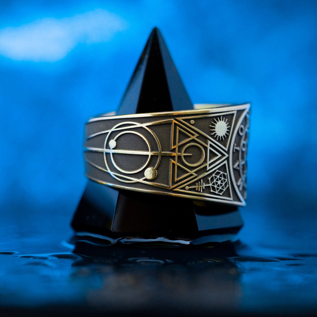 Magic Disc of Solomon Brass Ring: Kabbalah Talisman, Protection from Evil