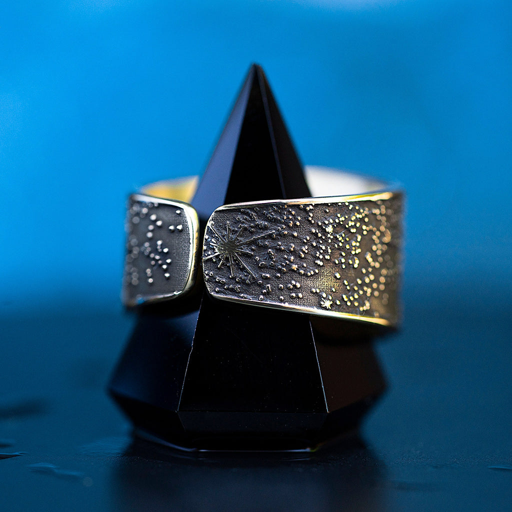 Azrael Seal Ring: Archangel of Transformation and Death, Solomon Kabbalah Goetia Talisman