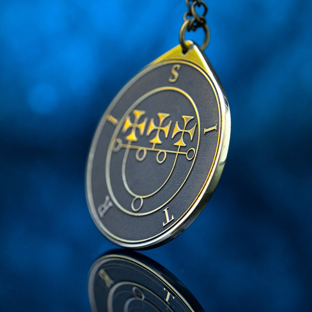 Sitri Seal Pendant: Demon of Enflameth Love,Solomon amulet kabbalah occult magic goetia talisman