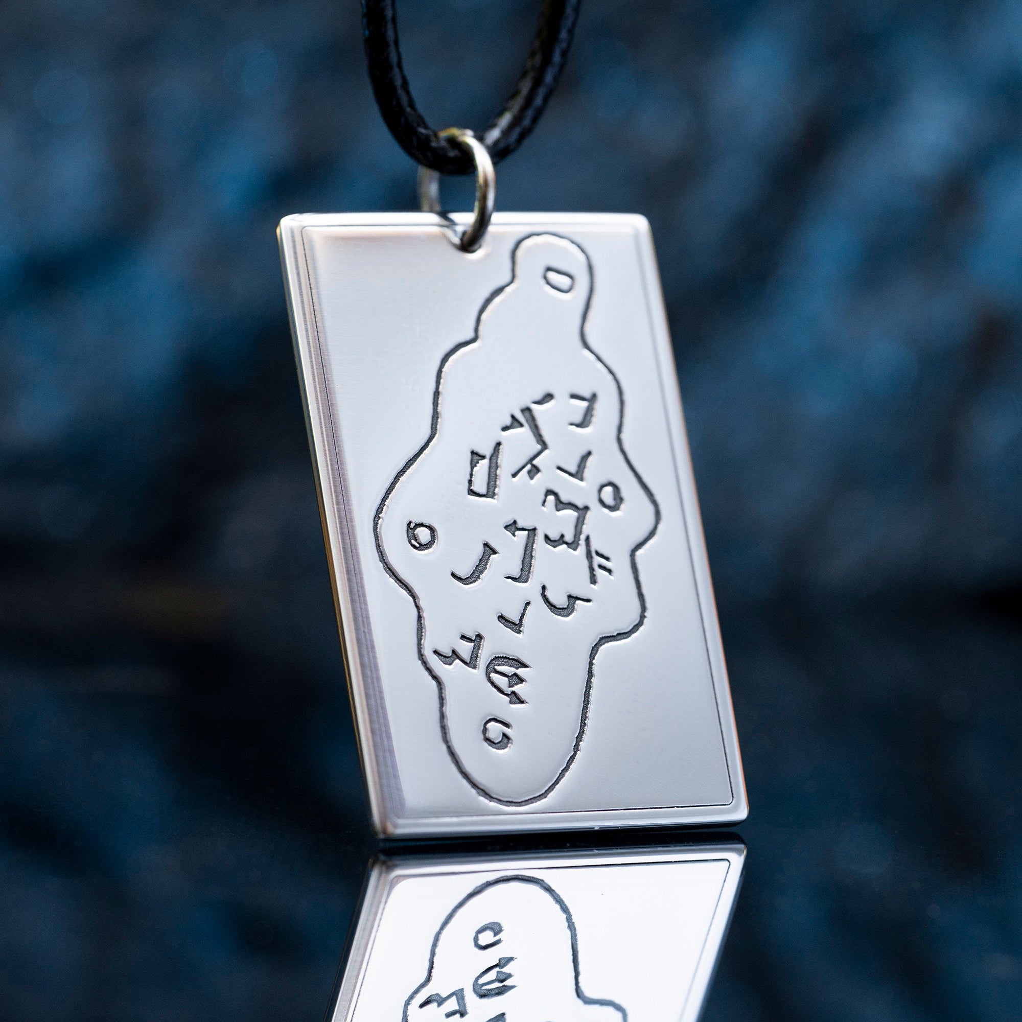 Kabbalah Pendant: Breastplate of Moses Amulet, Stainless Steel