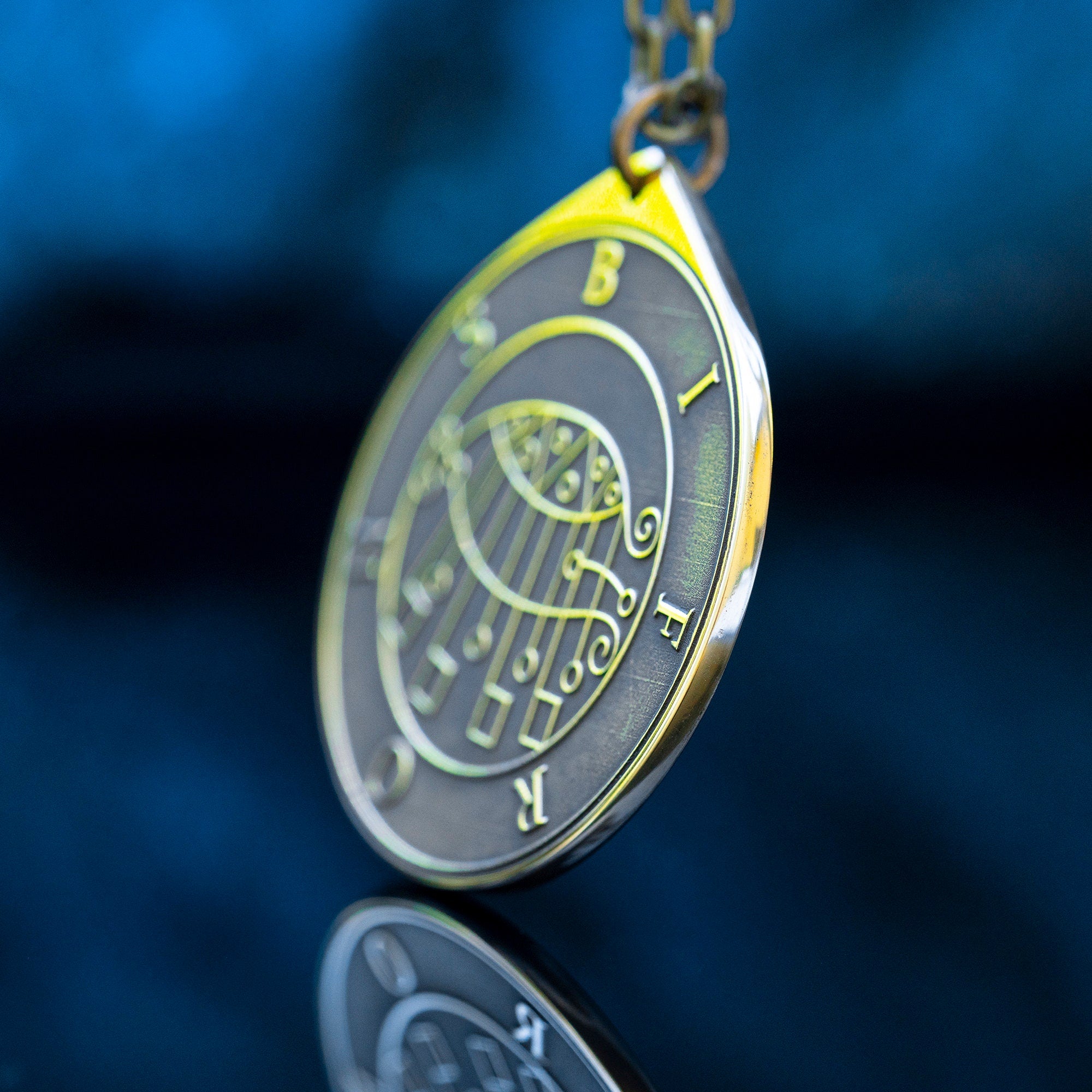 Earl Bifrons Seal Pendant: Lesser Key of Solomon Amulet