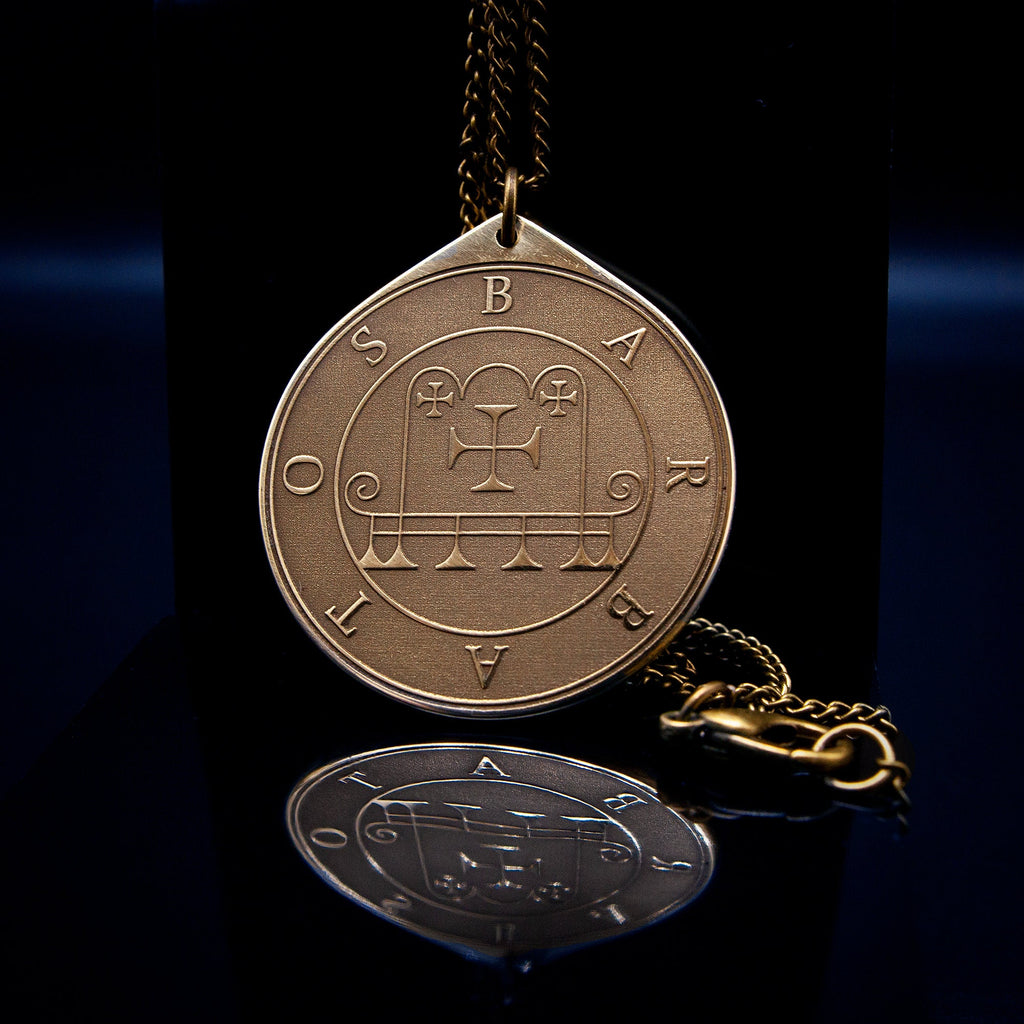 Duke Barbatos Seal Pendant: Lesser Key of Solomon Amulet