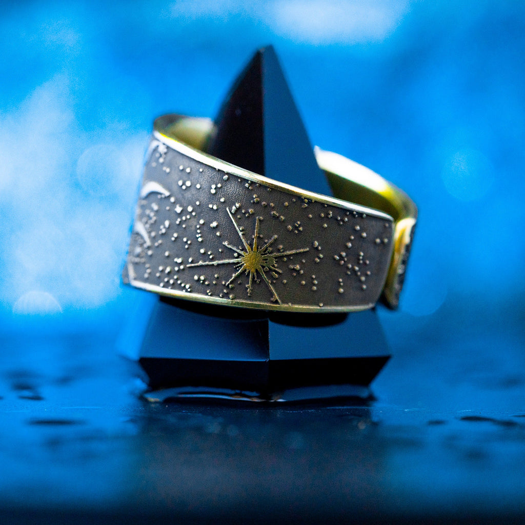 Archangel Zadkiel Seal of Solomon Ring: Kabbalah Talisman Amulet