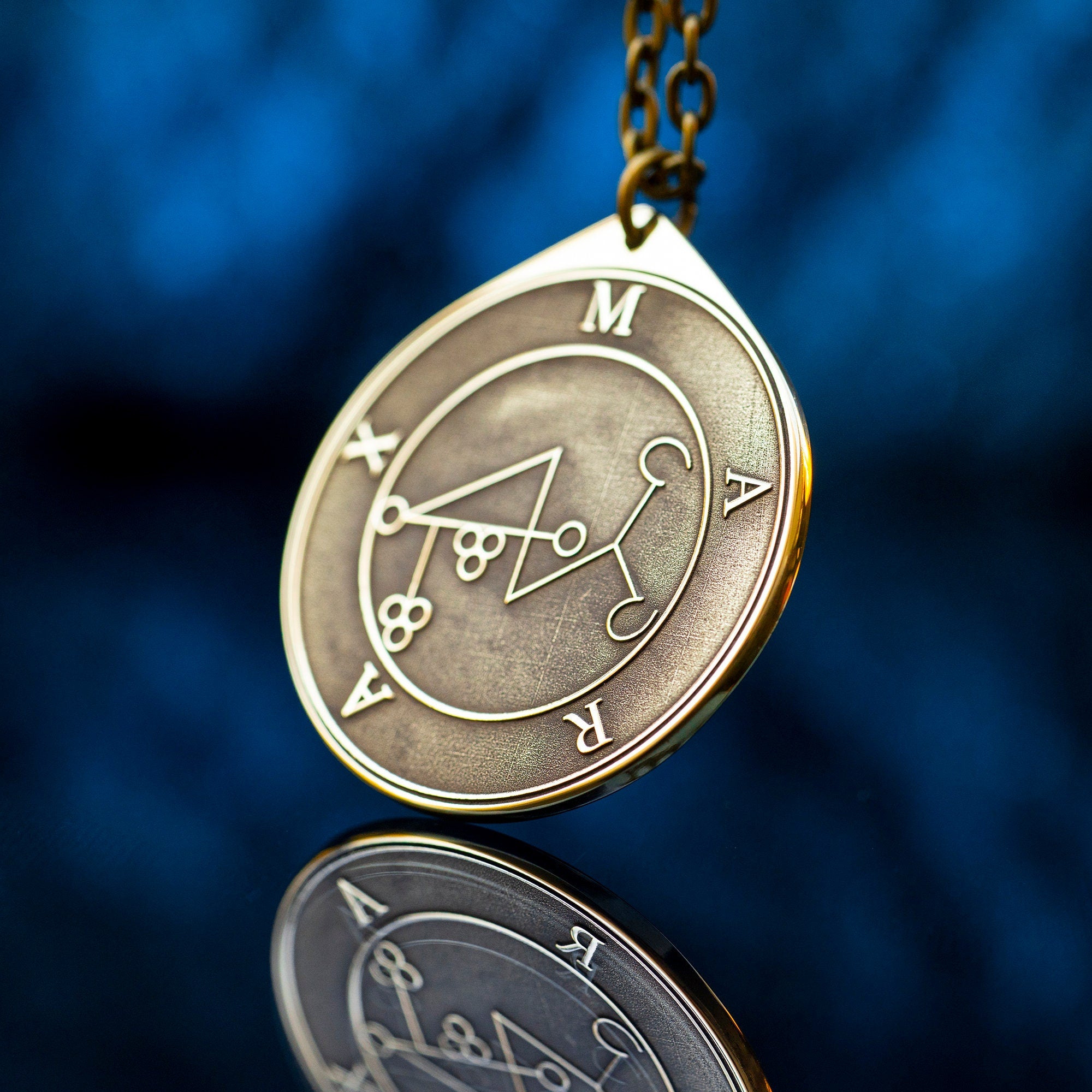 Earl Marax Seal Pendant: Lesser Key of Solomon Amulet