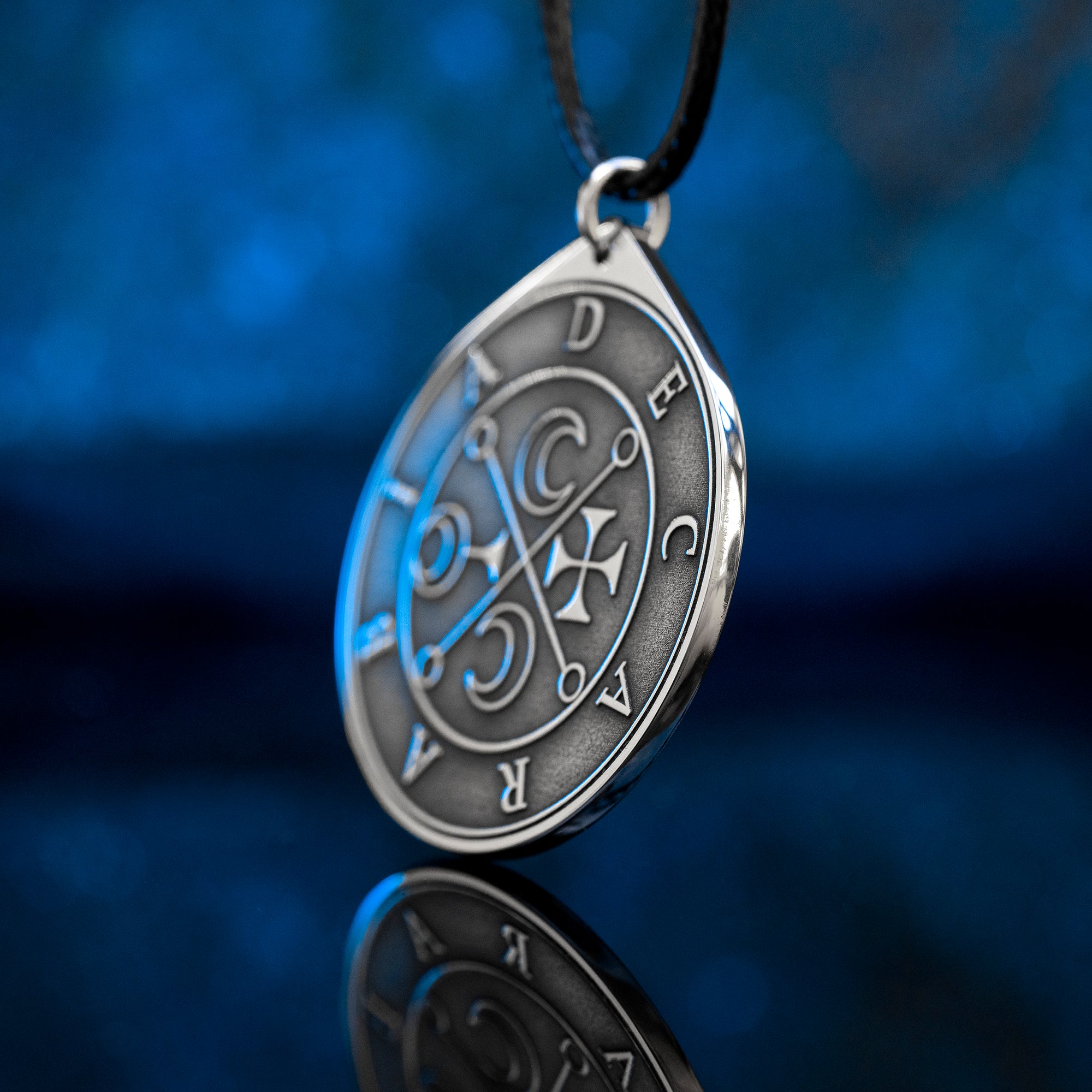 Decarabia Seal Pendant: Demon of Herbs, Gemstones, Stars and Hidden Knowledge, Solomon Goetia