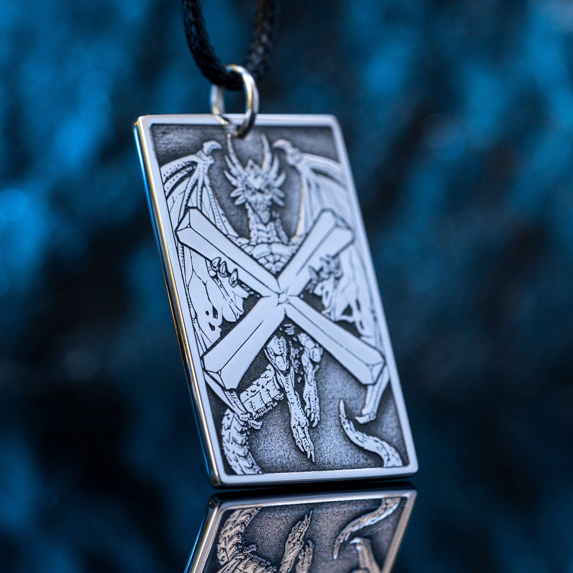 Gebo Rune of Magical Exchange and Gifts Celtic Dragon Treasure Elder Futhark Rune viking magic amulet kabbalah pendant talisman