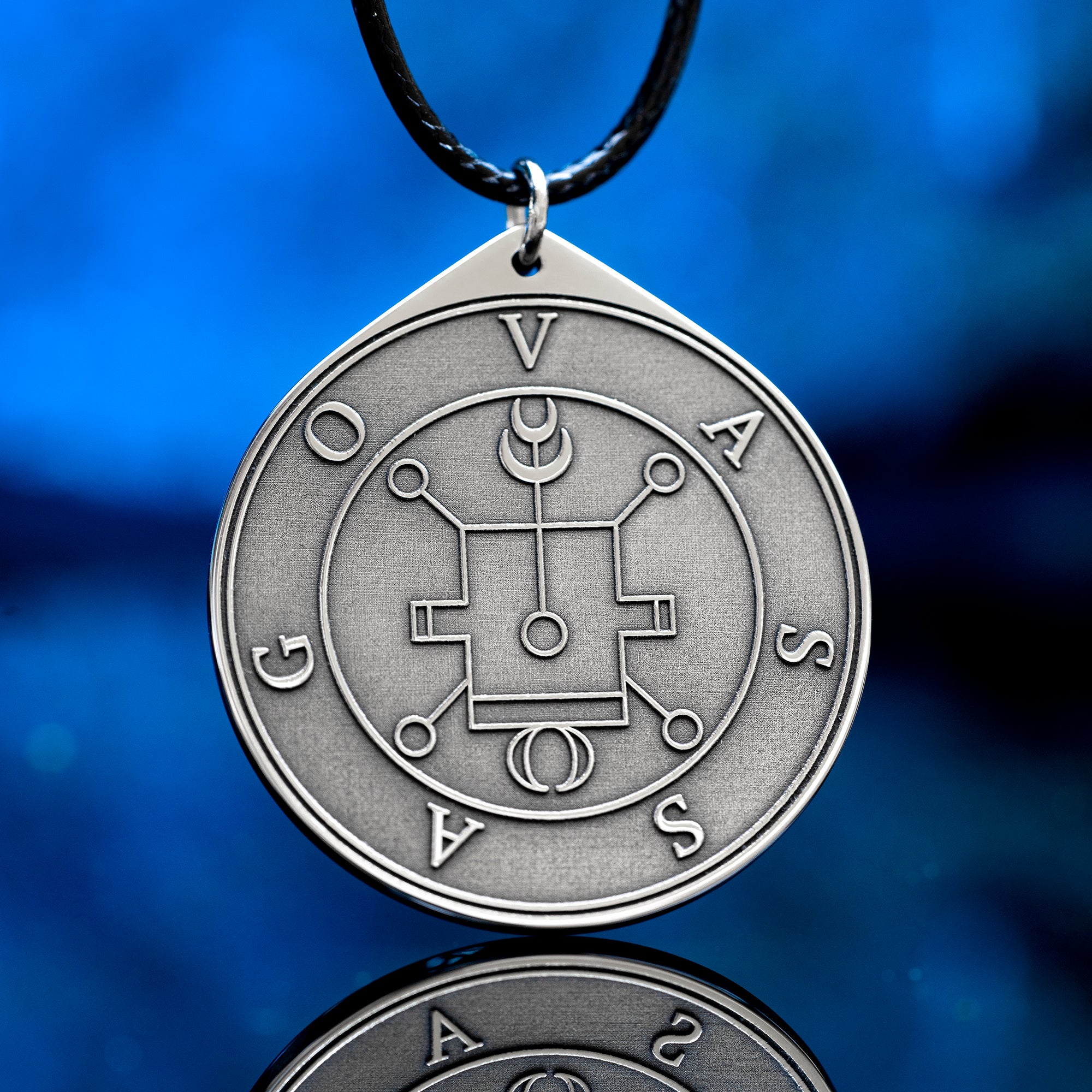 Vassago Seal Pendant: Demon of Prophecy, Hidden Things, Lost Knowledge, Ars Goetia Talisman