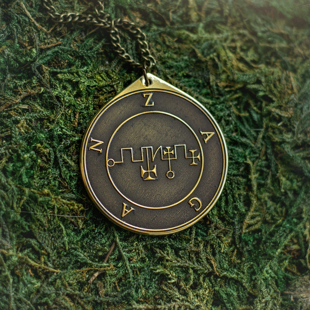 Zagan Pendant: Demon of Alchemy and Transmutation, Solomon Goetia Kabbalah