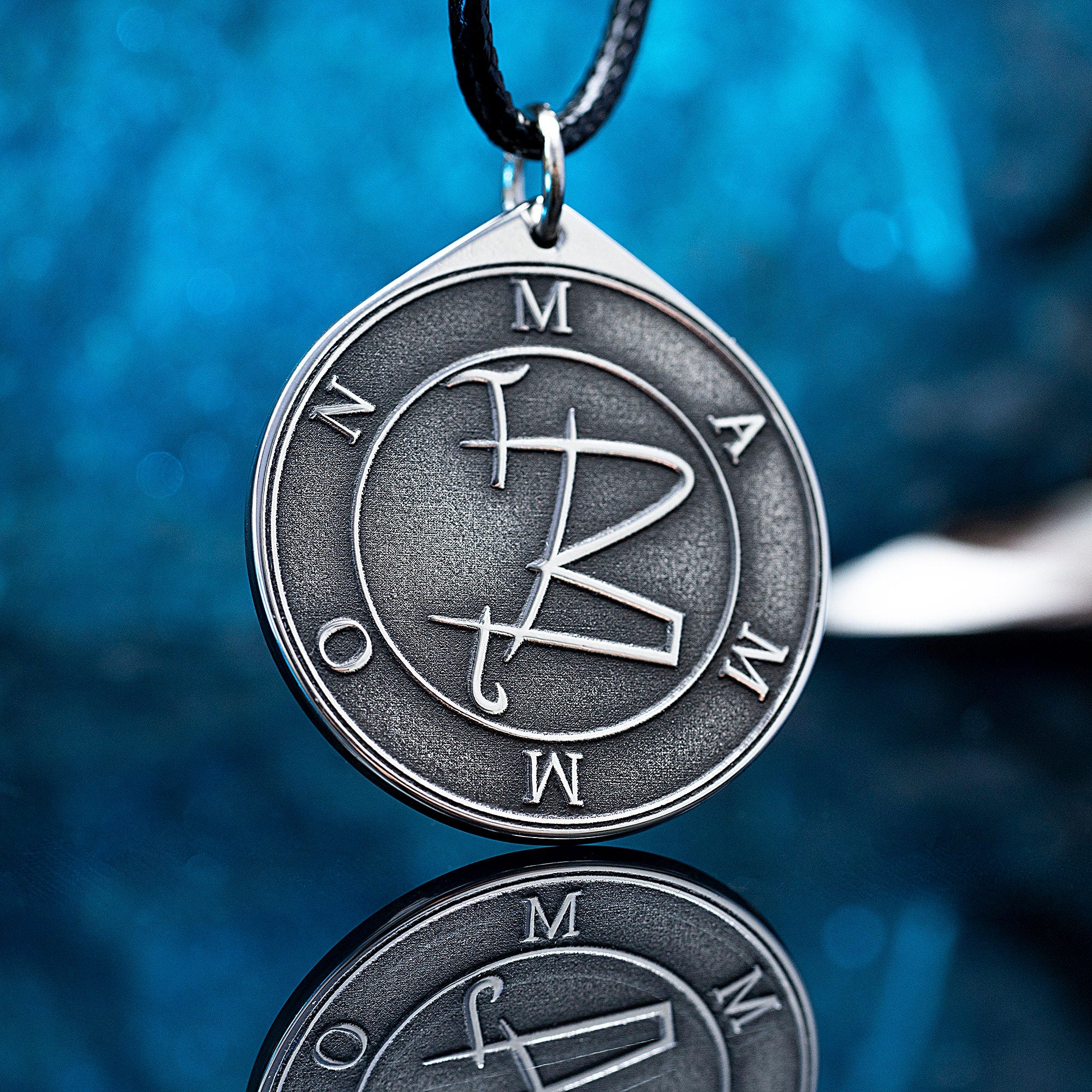 Mammon Seal Pendant: Lesser Key of Solomon Amulet
