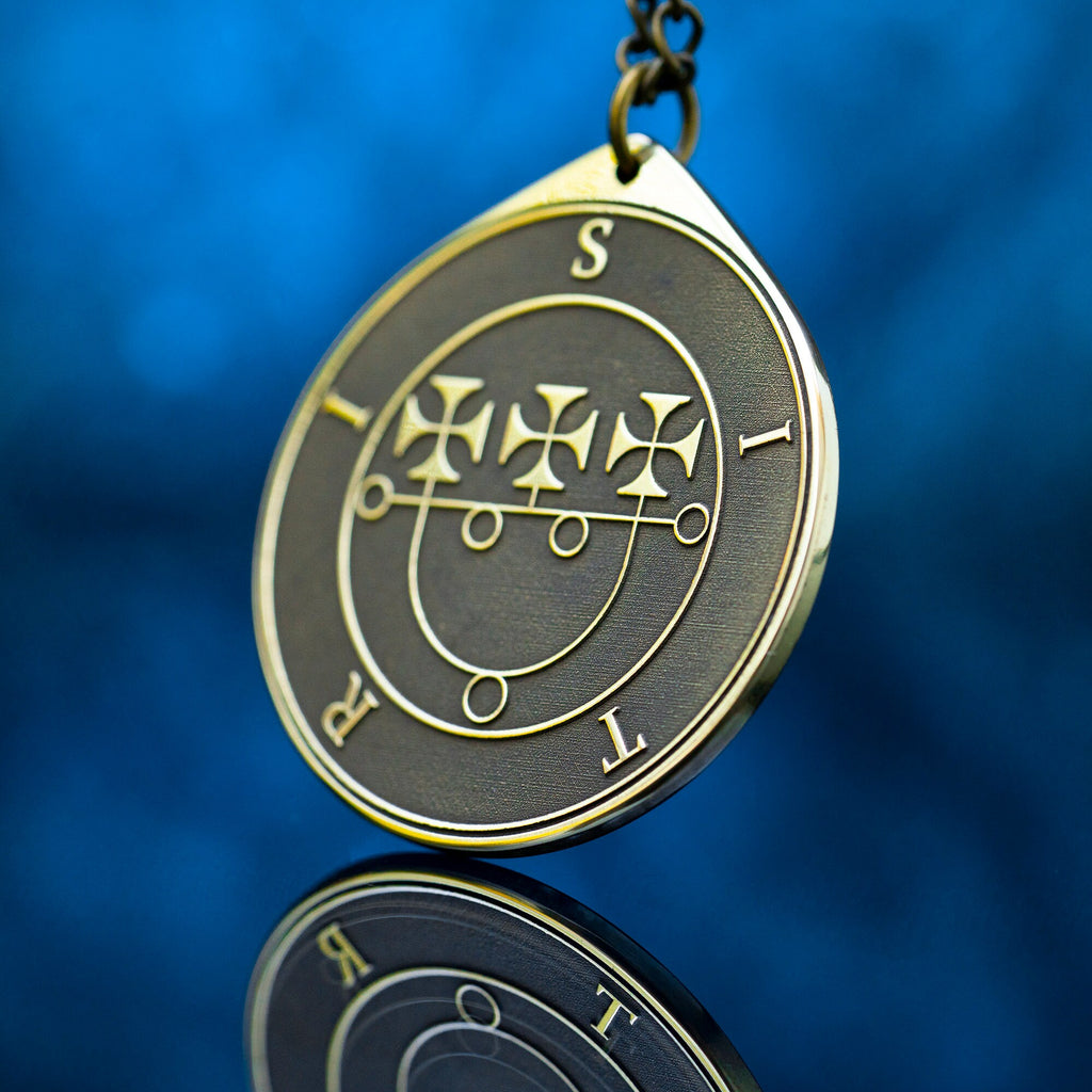 Sitri Seal Pendant: Demon of Enflameth Love,Solomon amulet kabbalah occult magic goetia talisman