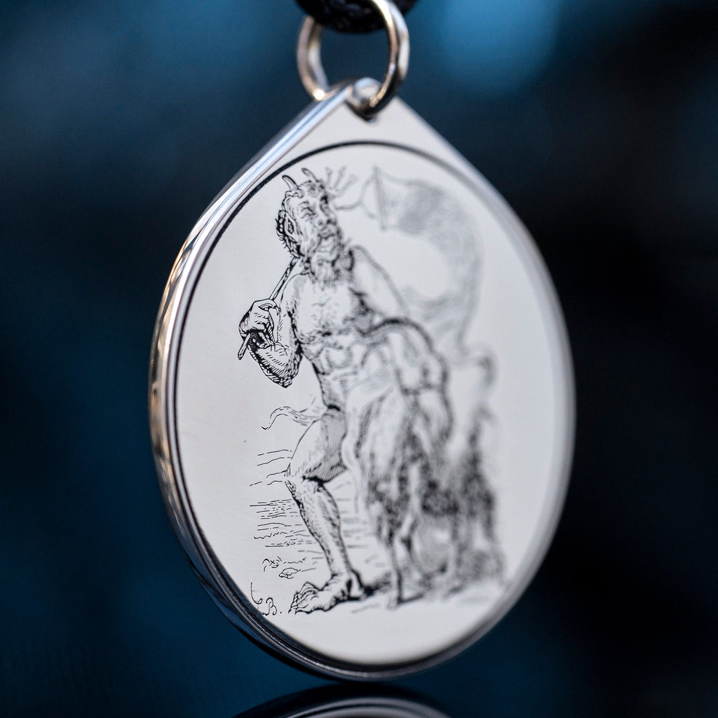 Azazel Amulet: Bael Seal Pendant, Lesser Key of Solomon Talisman