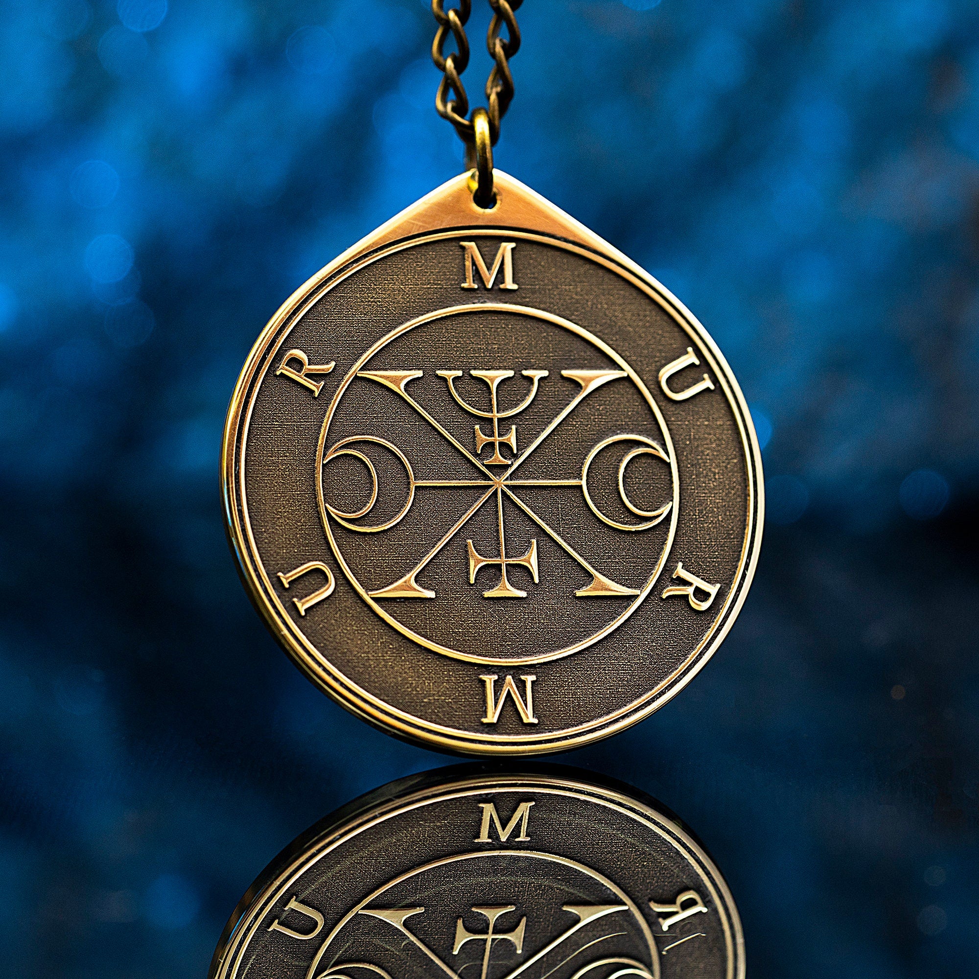 Duke Murmur Seal Pendant: Lesser Key of Solomon Amulet