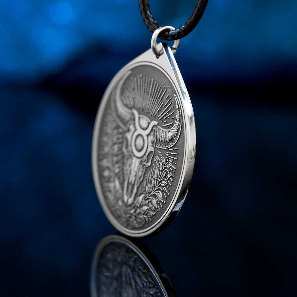 Taurus Pendant Gothic Zodiac