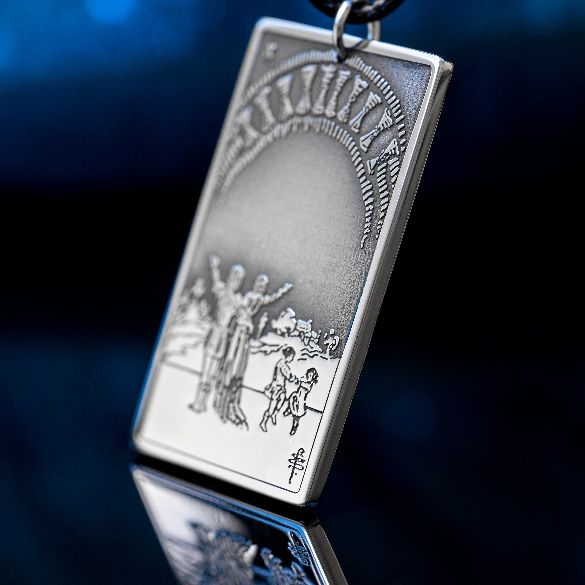 Ten of Cups Tarot Card Pendant