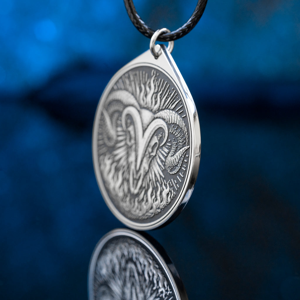 Aries Pendant Gothic Zodiac