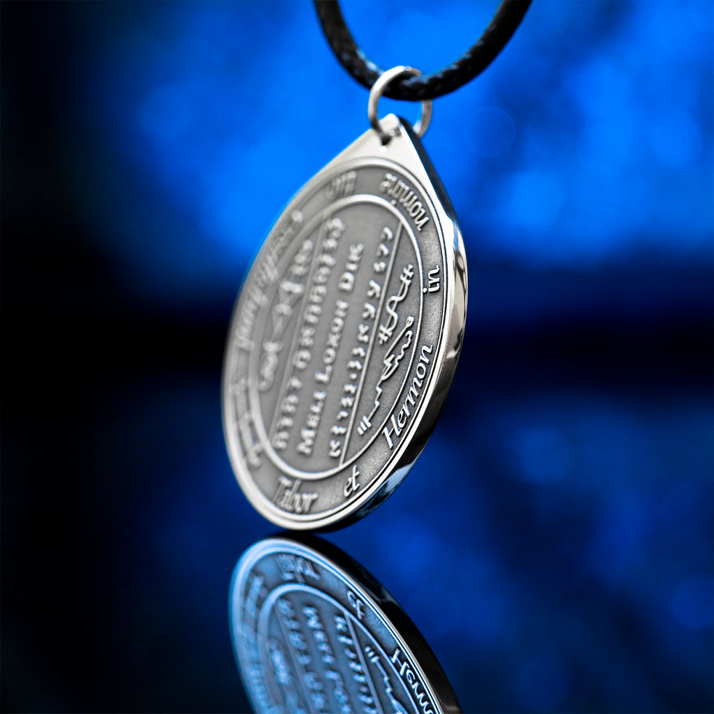 Jupiter Success Pentacle Pendant: Solomon Talisman for Successful Projects, Favorable Outcomes and Prosperity