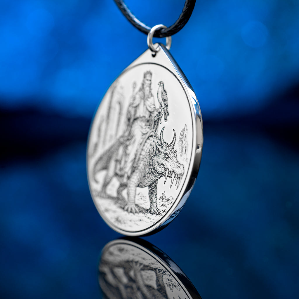 Vassago Seal Pendant: Demon of Prophecy, Hidden Things, Lost Knowledge, Ars Goetia Talisman