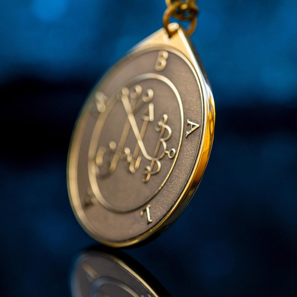 King Balam Seal Pendant: Lesser Key of Solomon Amulet