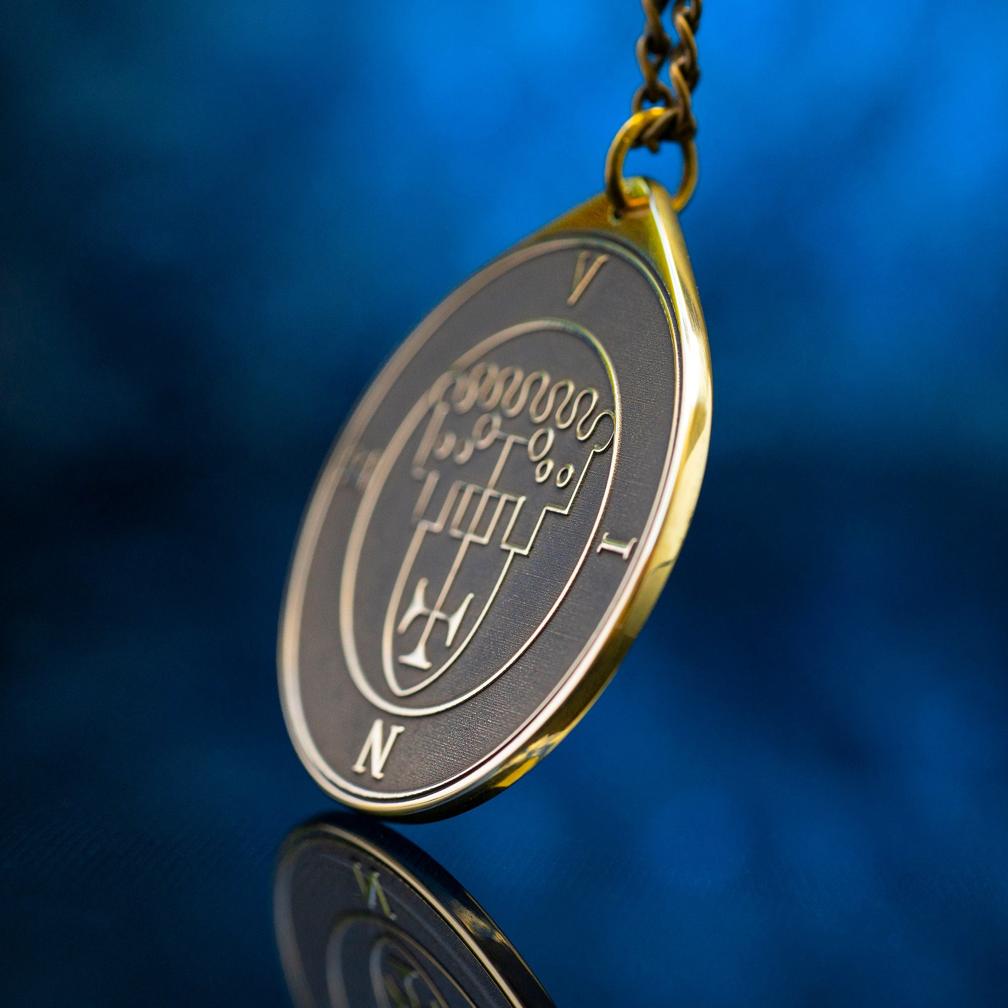 King Vine Seal Pendant: Lesser Key of Solomon Amulet