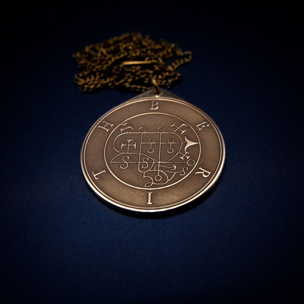 Berith Seal Pendant: Demon of Gold and Dignity, Solomon Goetia Kabbalah
