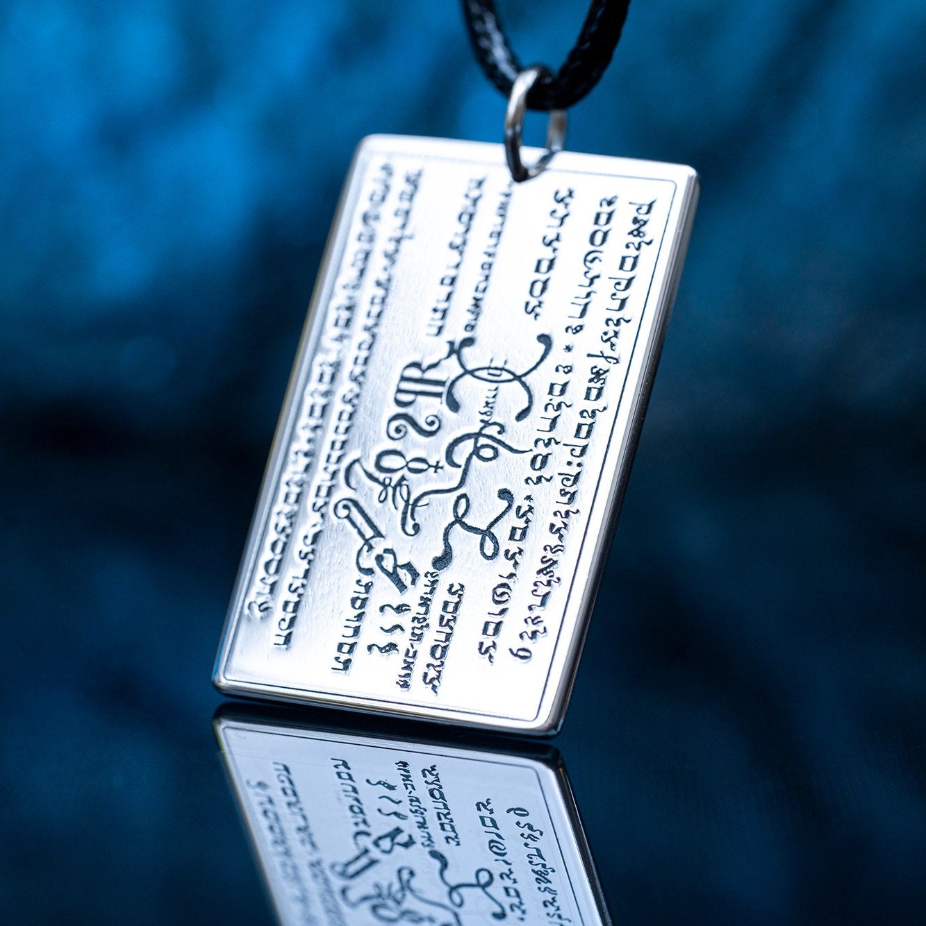 Third seal of Moses Kabbalah Pendant: Ministering Throne Angels, Mystical Amulet