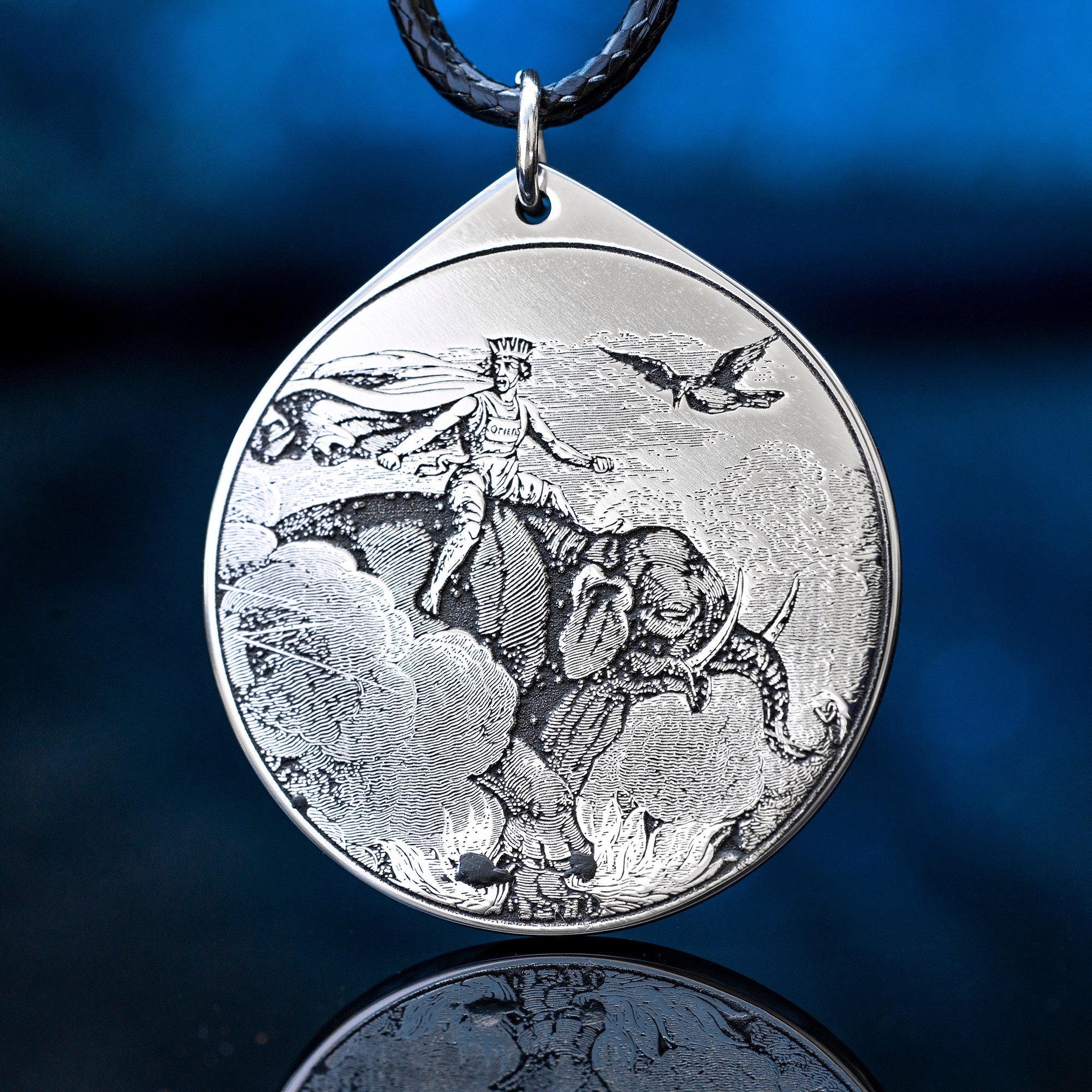 Samael "Poison of God" Pendant: Oriens Sacred Geometry Solomon Seal