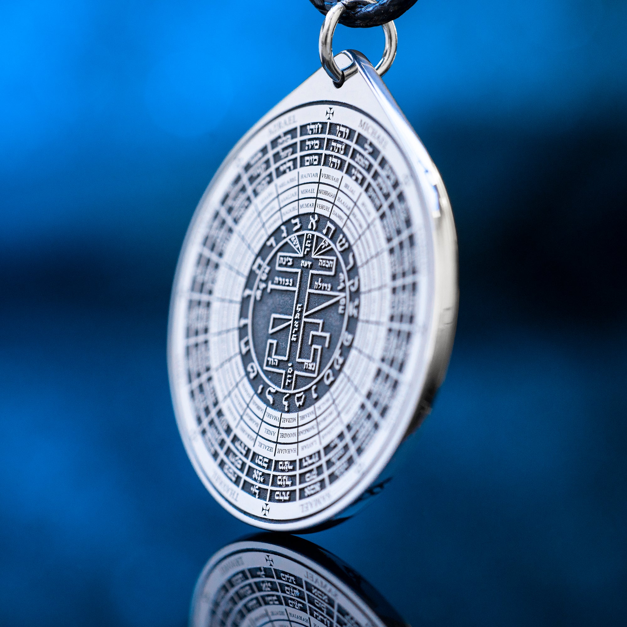 72 Names of God Pendant: Kabbalah Seal of Solomon Amulet