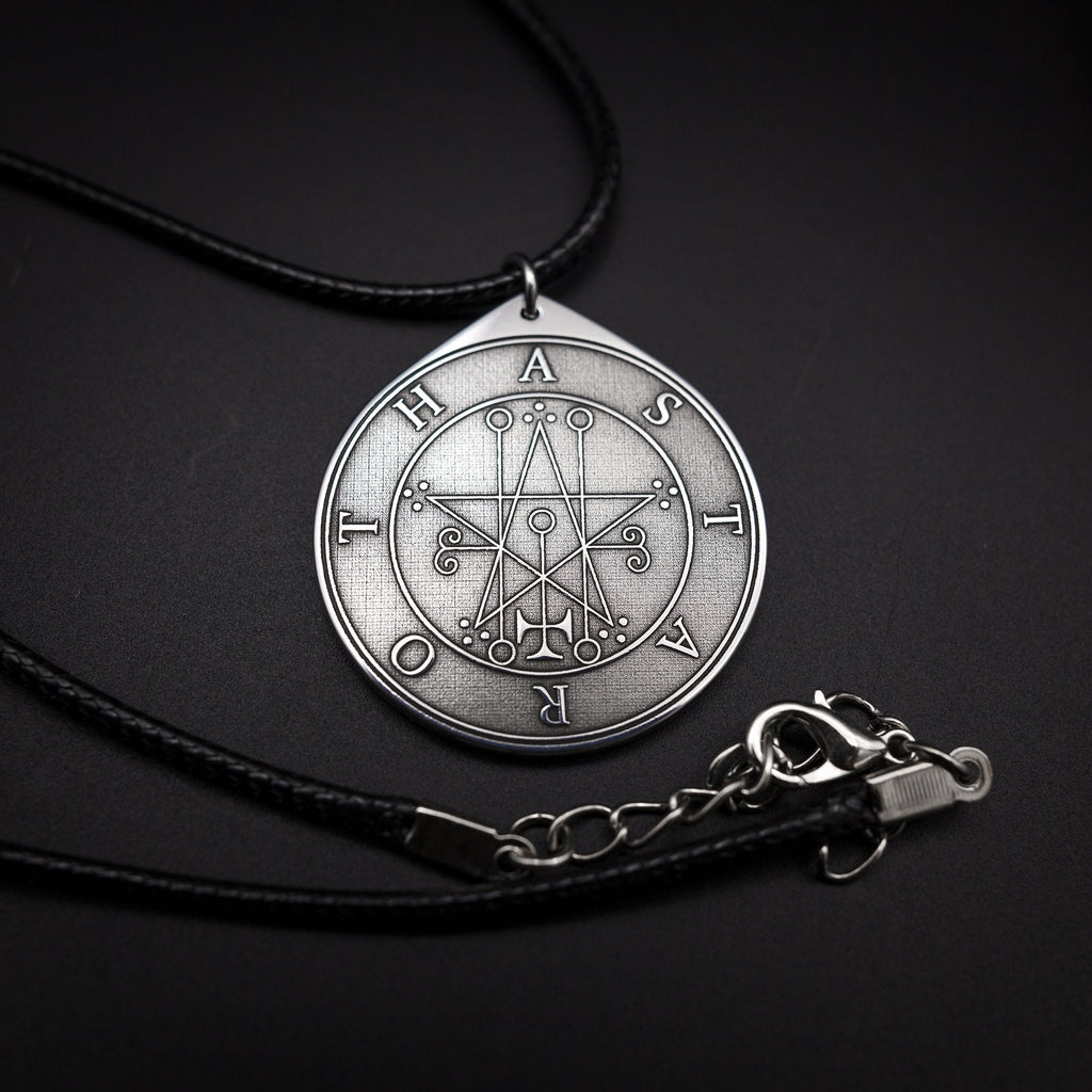 Duke Astaroth Seal Pendant: Lesser Key of Solomon Amulet