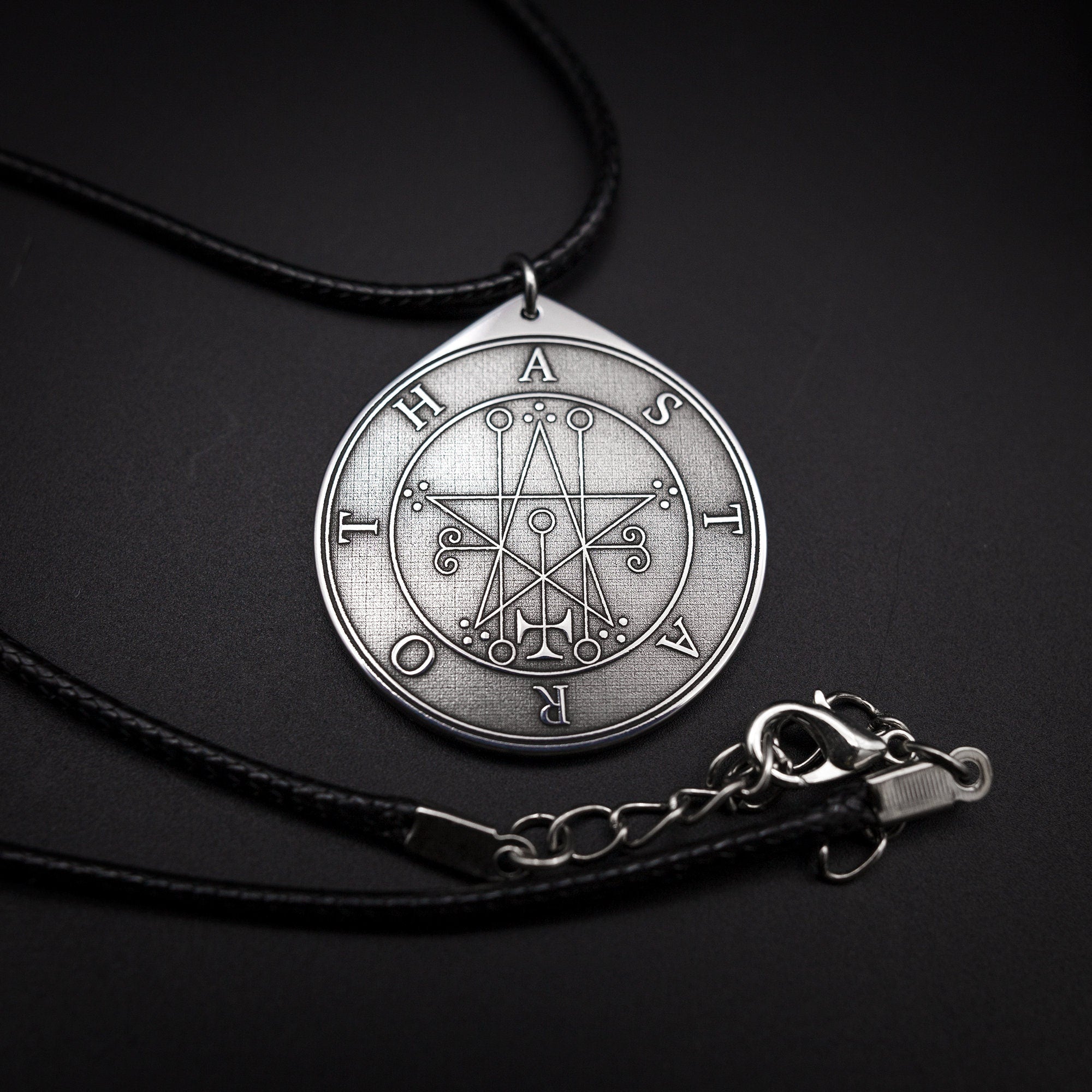 Duke Astaroth Seal Pendant: Lesser Key of Solomon Amulet