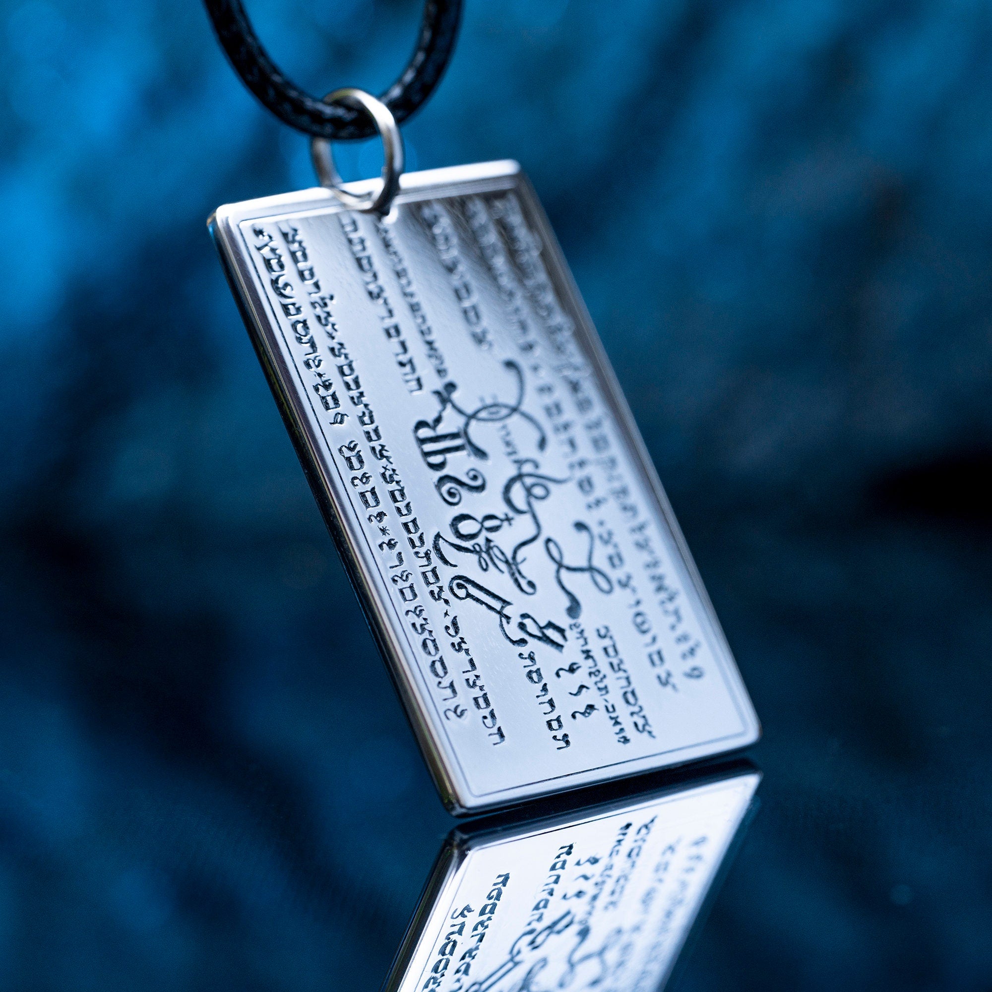 Third seal of Moses Kabbalah Pendant: Ministering Throne Angels, Mystical Amulet