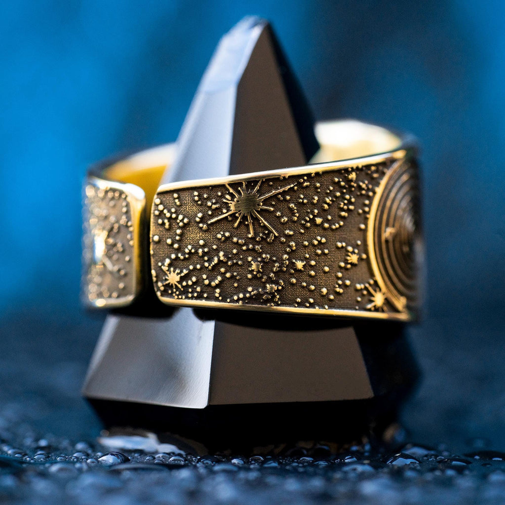 Goetia Second Pentacle of Jupiter Ring: Solomon Kabbalah Amulet