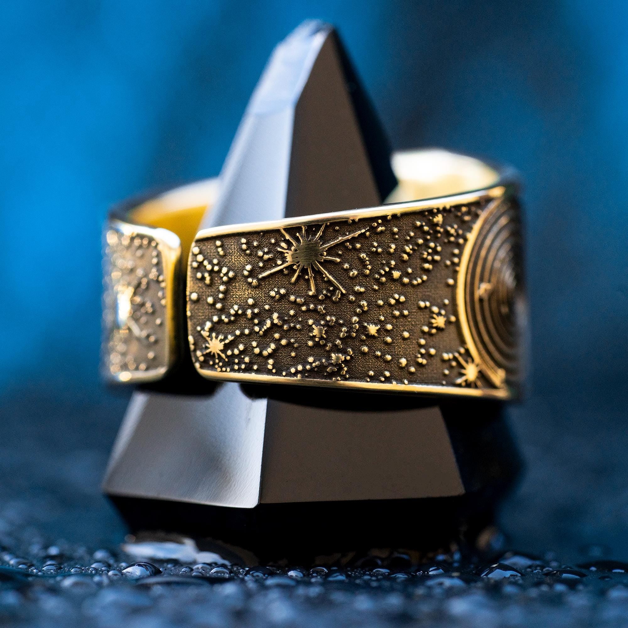 Goetia Second Pentacle of Jupiter Ring: Solomon Kabbalah Amulet