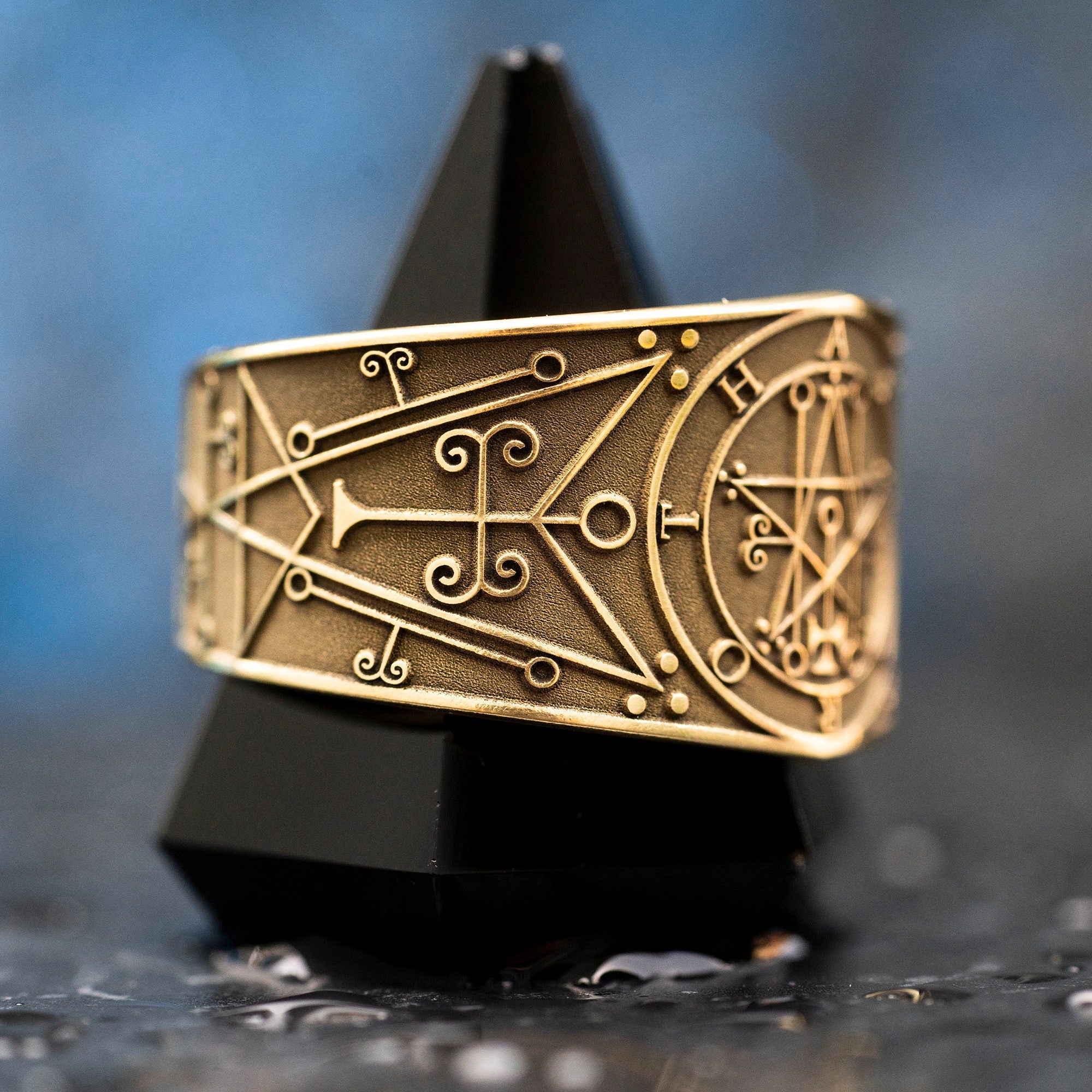 Astaroth Seal Ring: Demon of Revelation and Prophecy,  Solomon Goetia Kabbalah Talisman