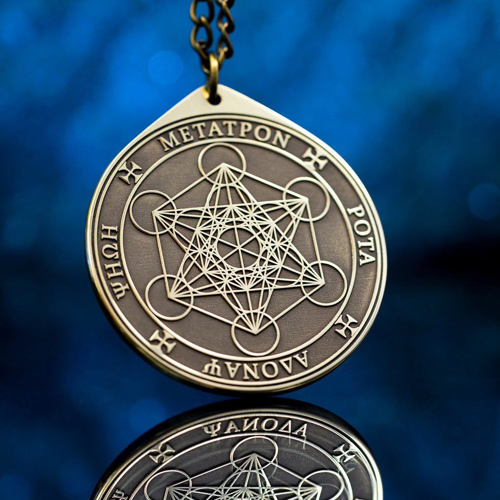 Archangel Metatron Angel of Life Seal solomon kabbalah amulet pendant magic occult goetia talisman
