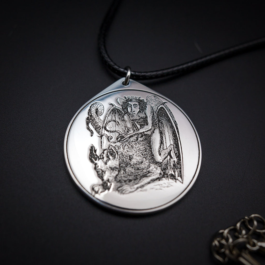 Duke Astaroth Seal Pendant: Lesser Key of Solomon Amulet