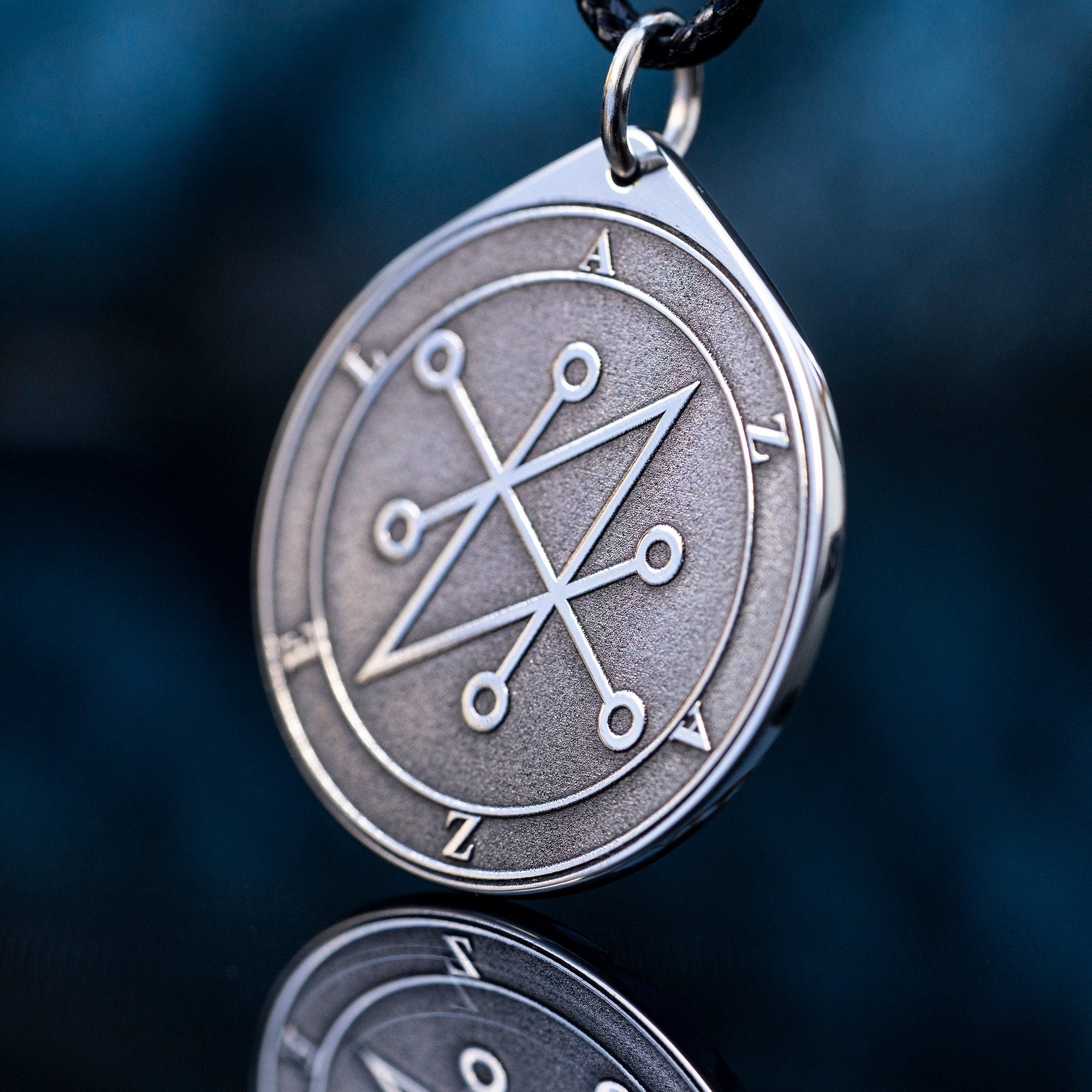 Azazel Amulet: Bael Seal Pendant, Lesser Key of Solomon Talisman
