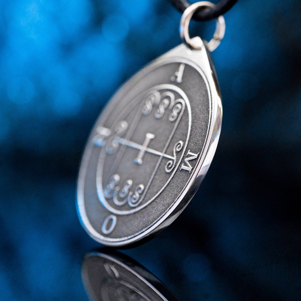 Amon Seal Amulet Pendant: Lesser Key of Solomon, Kabbalah Talisman