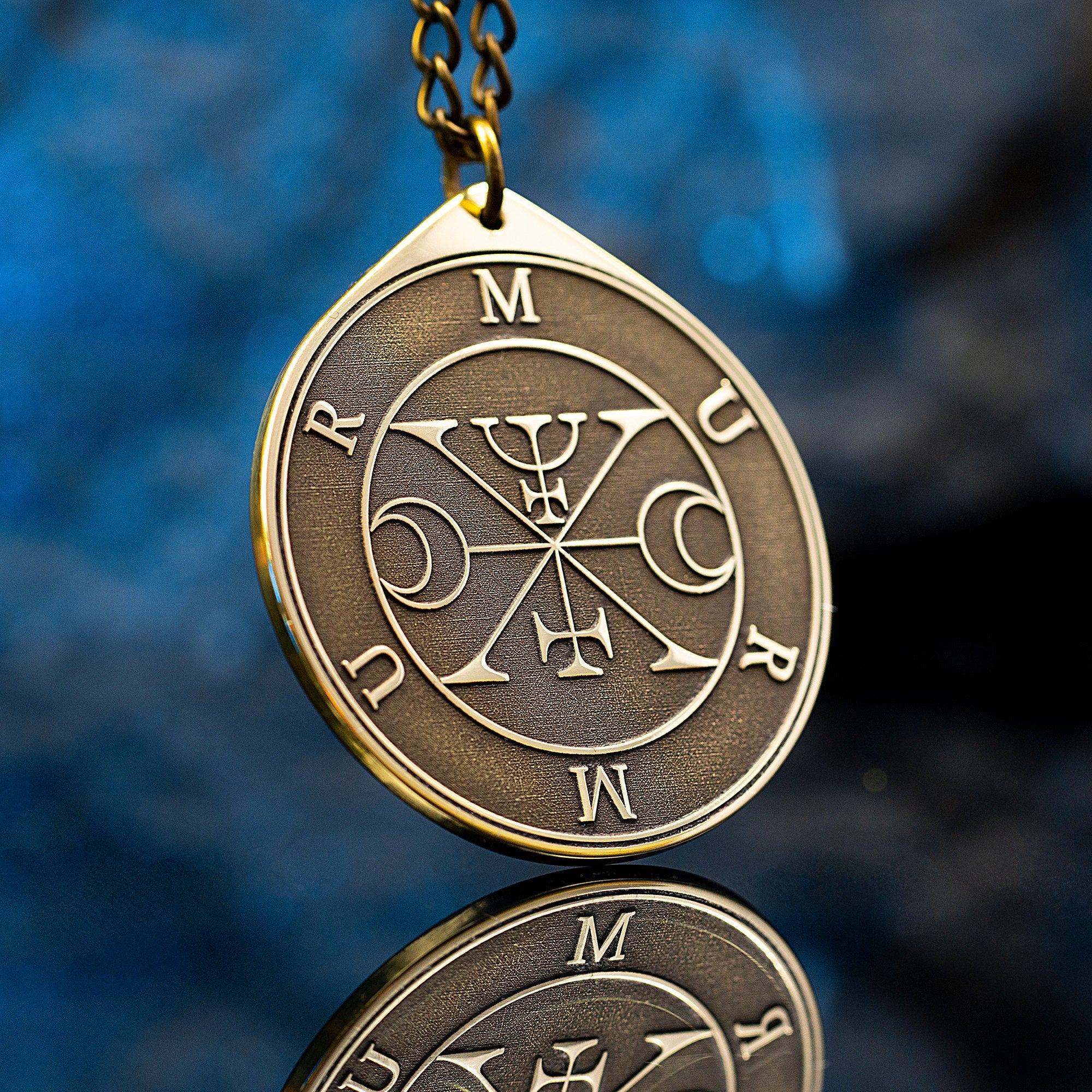 Duke Murmur Seal Pendant: Lesser Key of Solomon Amulet