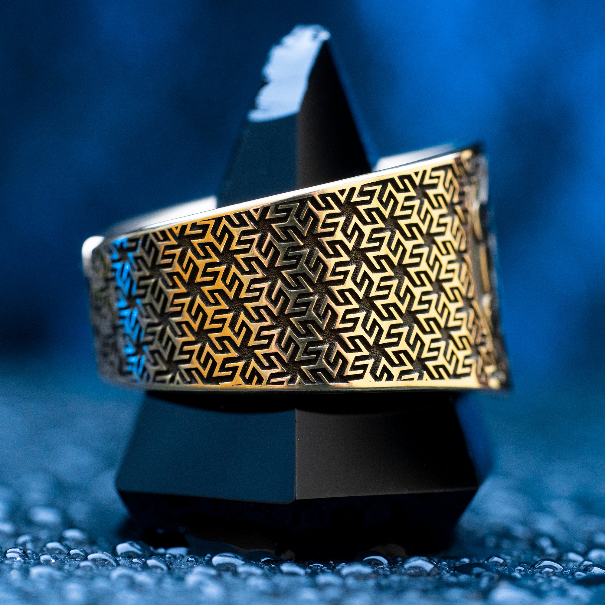 Antahkarana Ring: Sacred Geometry Spiritual Jewelry, Meditation Energy Symbol, Reiki Healing, Mind Body Soul
