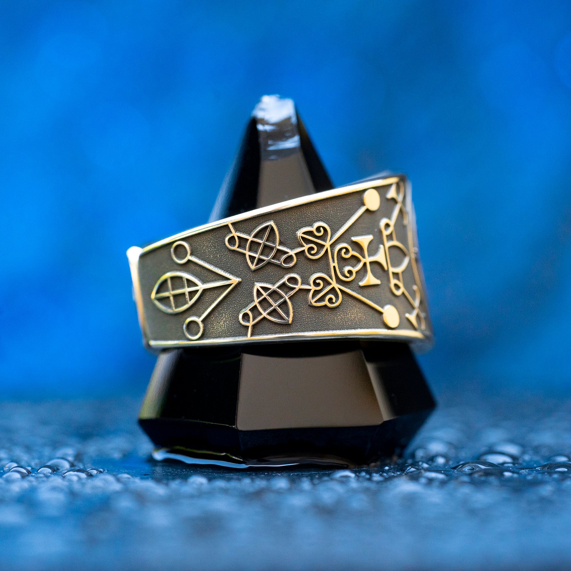 Bael Seal Ring: Demon of Invisibility, Concealment, Hidden Power, Ars Goetia Solomon Talisman