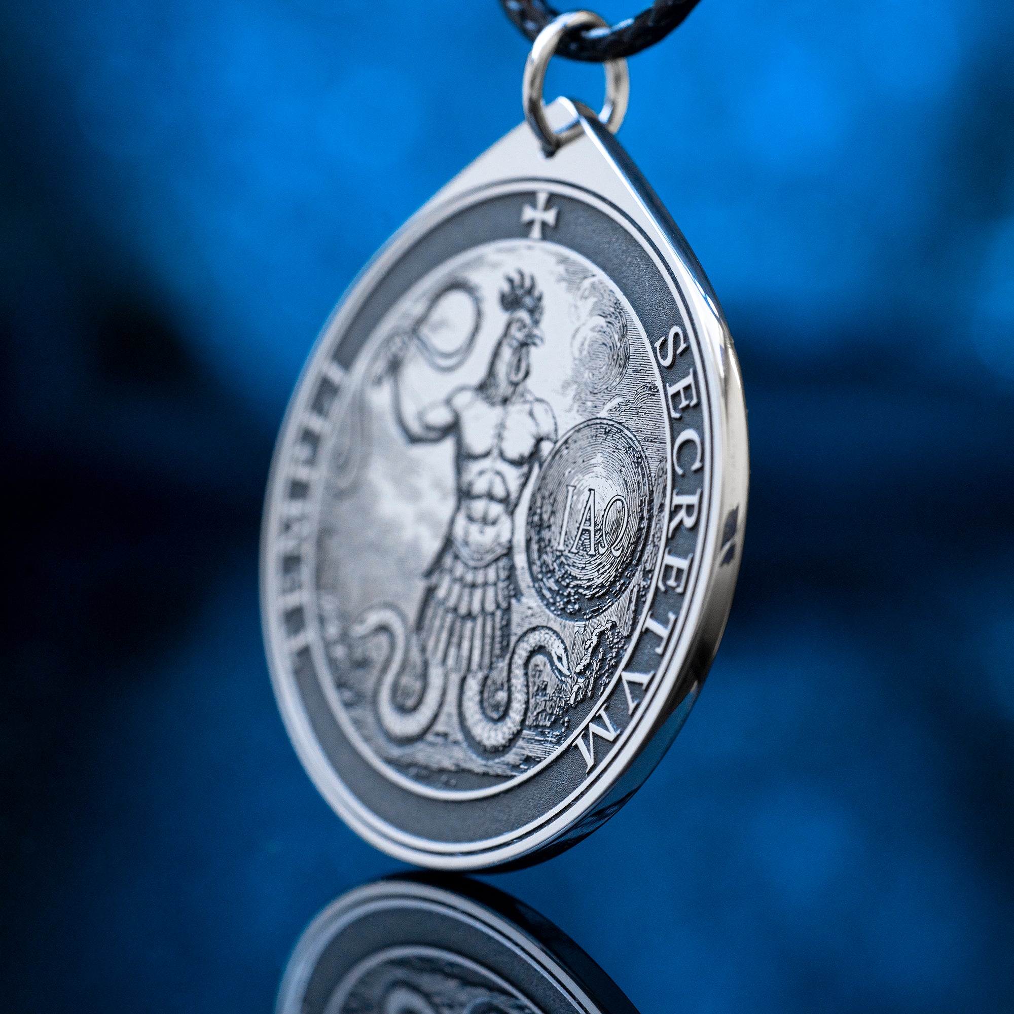 Abraxas Sigil Pendant: Gnostic Symbol of Protection, Balance and Personal Sovereignty