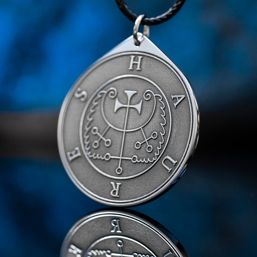 Haures Seal Pendant: Demon of True Answers, Solomon kabbalah occult magic goetia