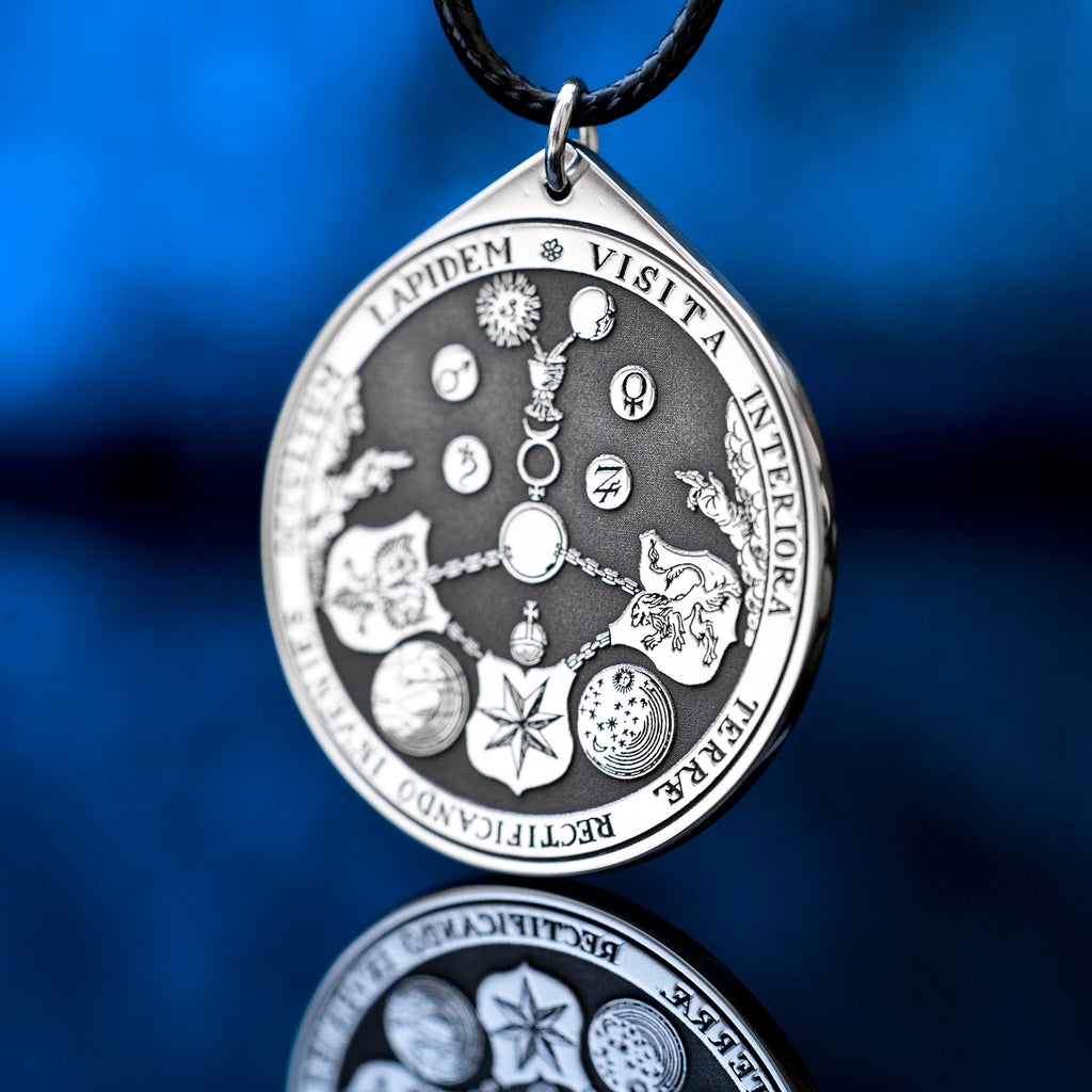 VITRIOL Alchemy Symbol Pendant