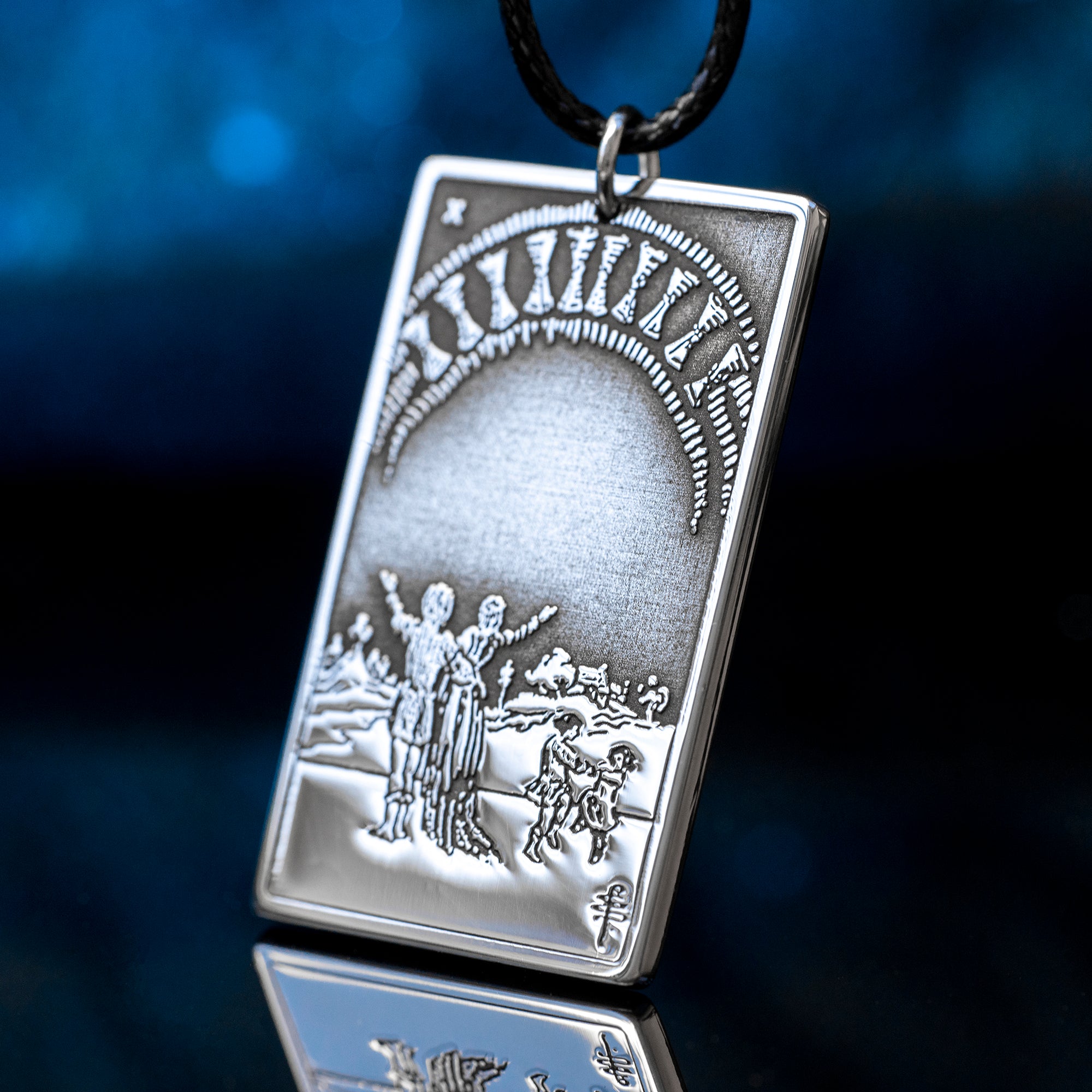 Ten of Cups Tarot Card Pendant