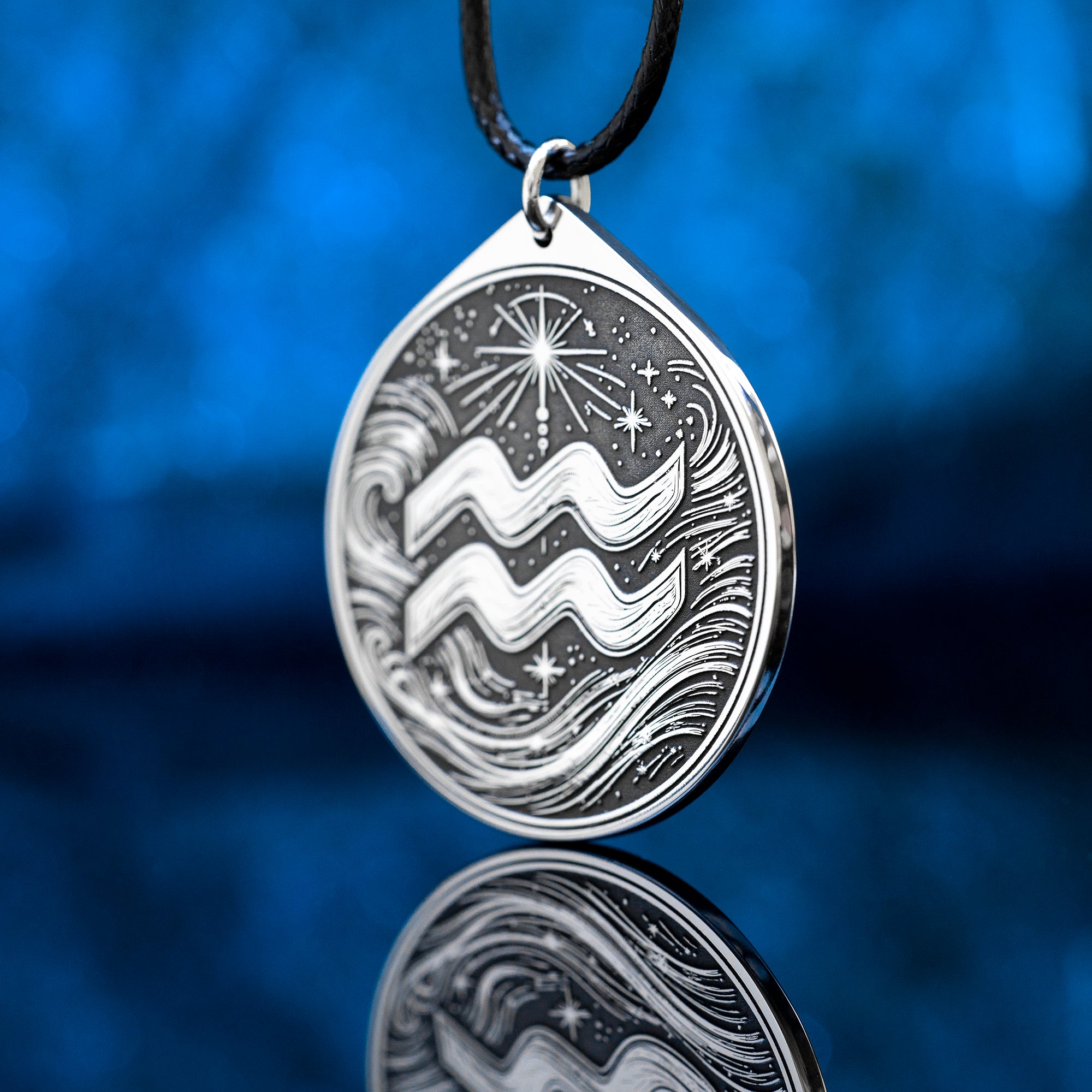 Aquarius Pendant Zodiac