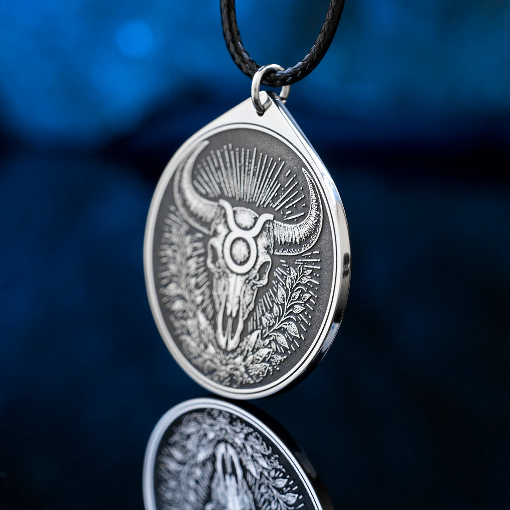 Taurus Pendant Gothic Zodiac