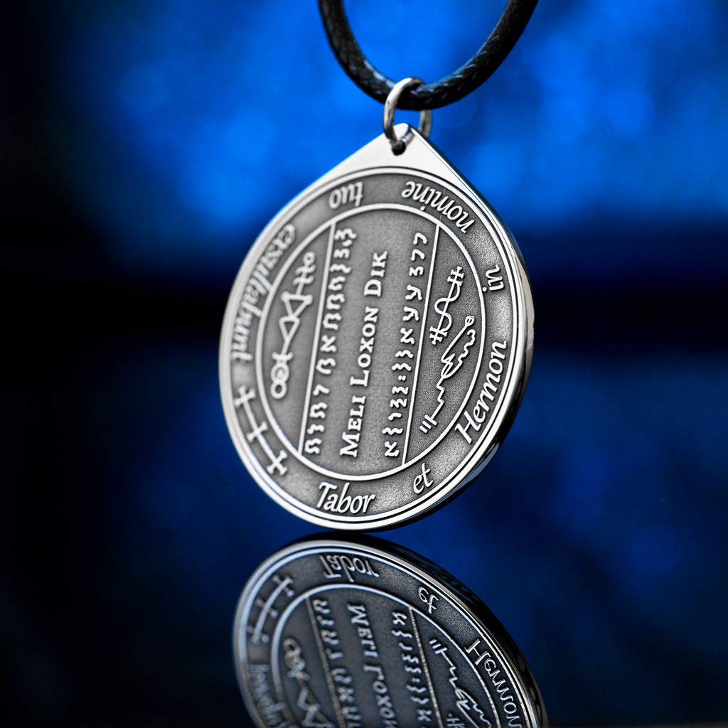 Jupiter Success Pentacle Pendant: Solomon Talisman for Successful Projects, Favorable Outcomes and Prosperity