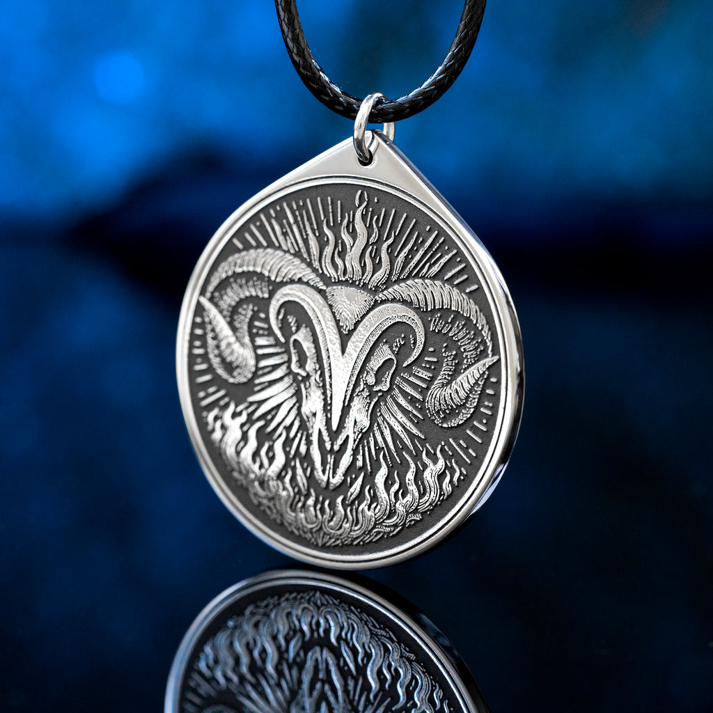 Aries Pendant Gothic Zodiac